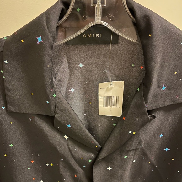 Amiri Silk Button Up NWT - Picture 2 of 9